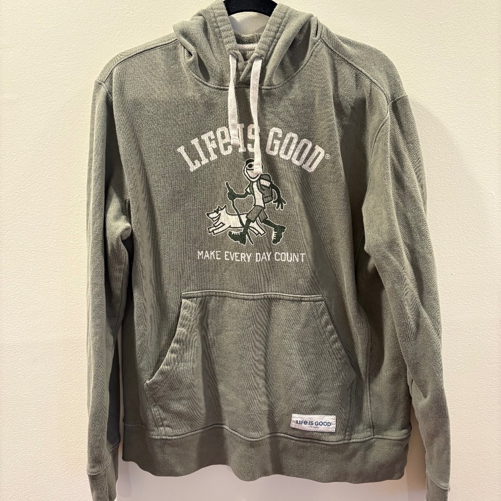 Men's Life Is Good Sweatshirt